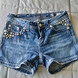 Girls Miss Me Shorts